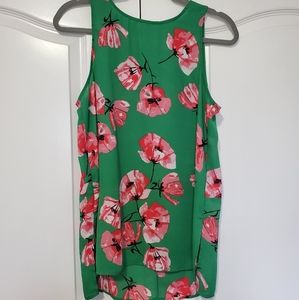 Floral print tank top